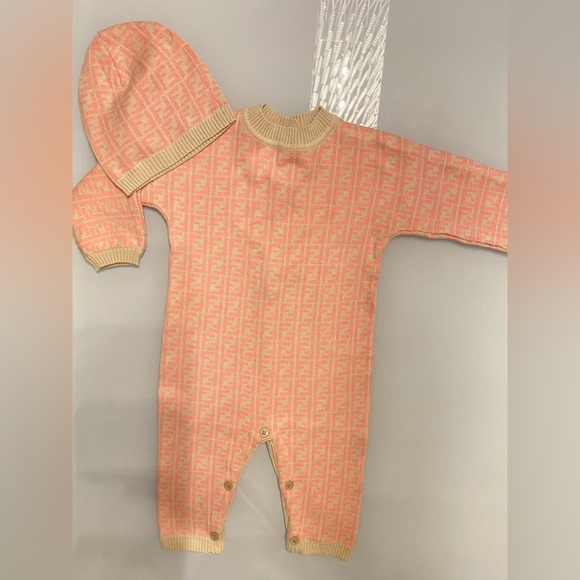 Fendi baby girl all in one size 74 cm - Picture 8 of 8
